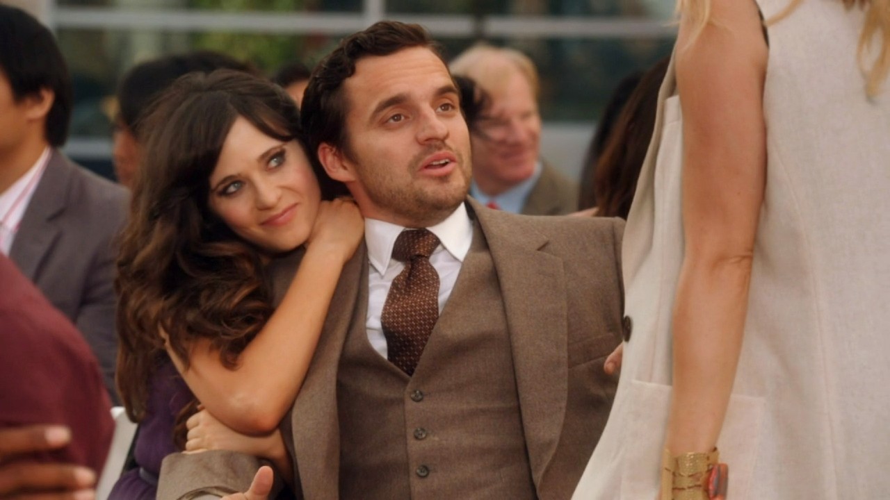 Zooey Deschanel und Jake Johnson in New Girl