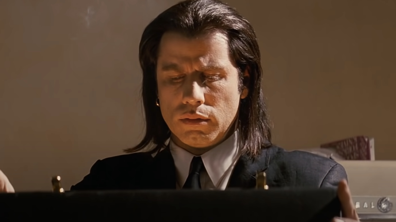 John Travolta in Pulp Fiction