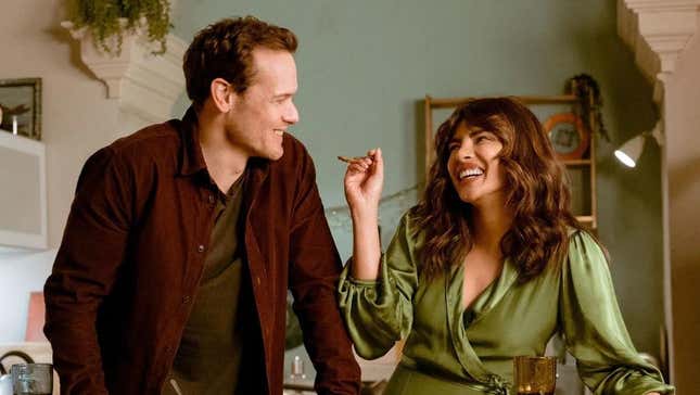 Sam Heughan, Priyanka Chopra Jonas in Love Again