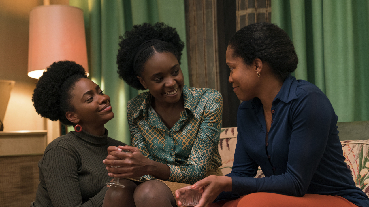 Teyonah Parris, Kiki Layne, and Regina King in If Beale Street Could Talk