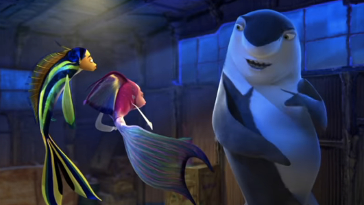 Will Smith, Renée Zellwegger und Jack Black in Shark Tale