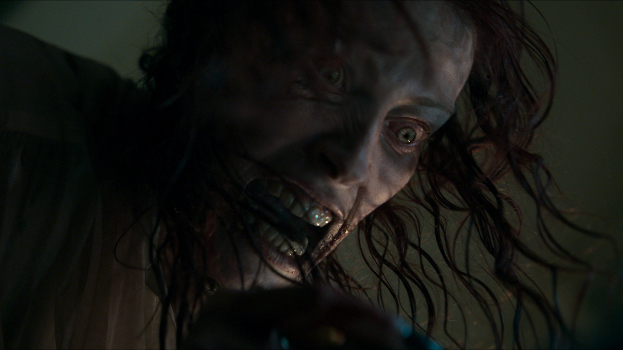 Alyssa Sutherland as Ellie in Evil Dead Rise