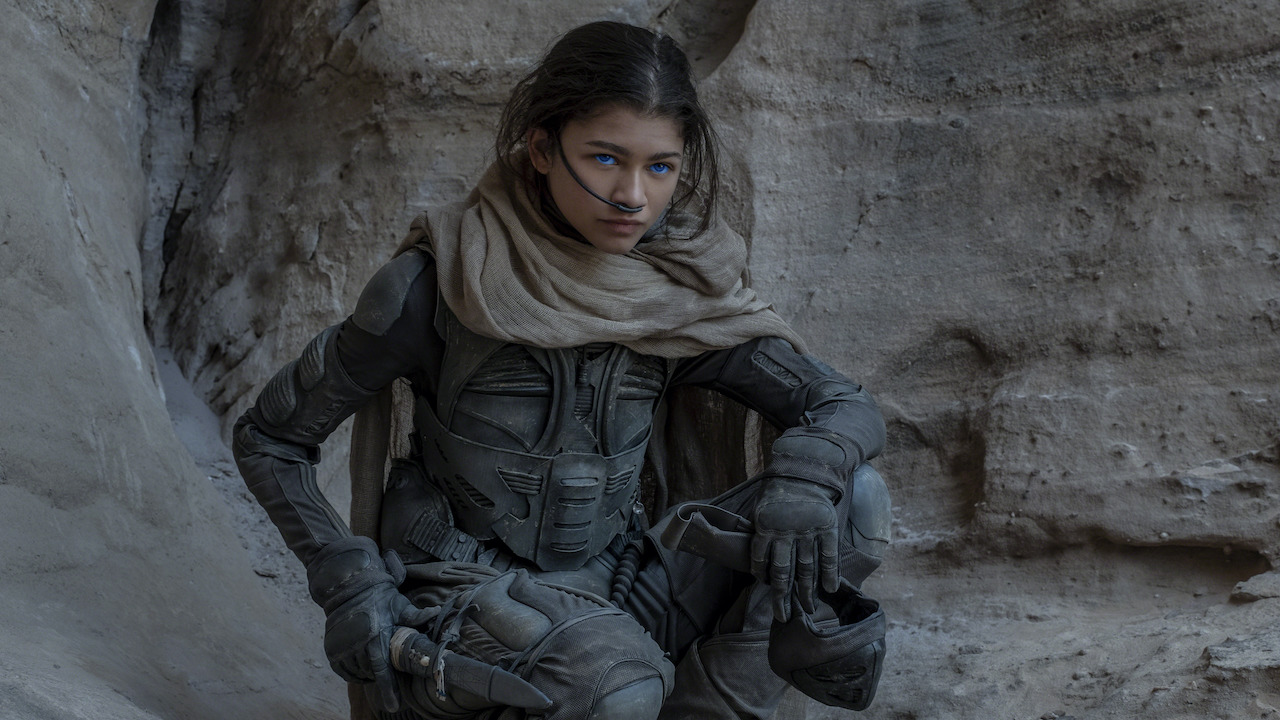 Zendaya as Chani in Denis Villeneuve's Dune