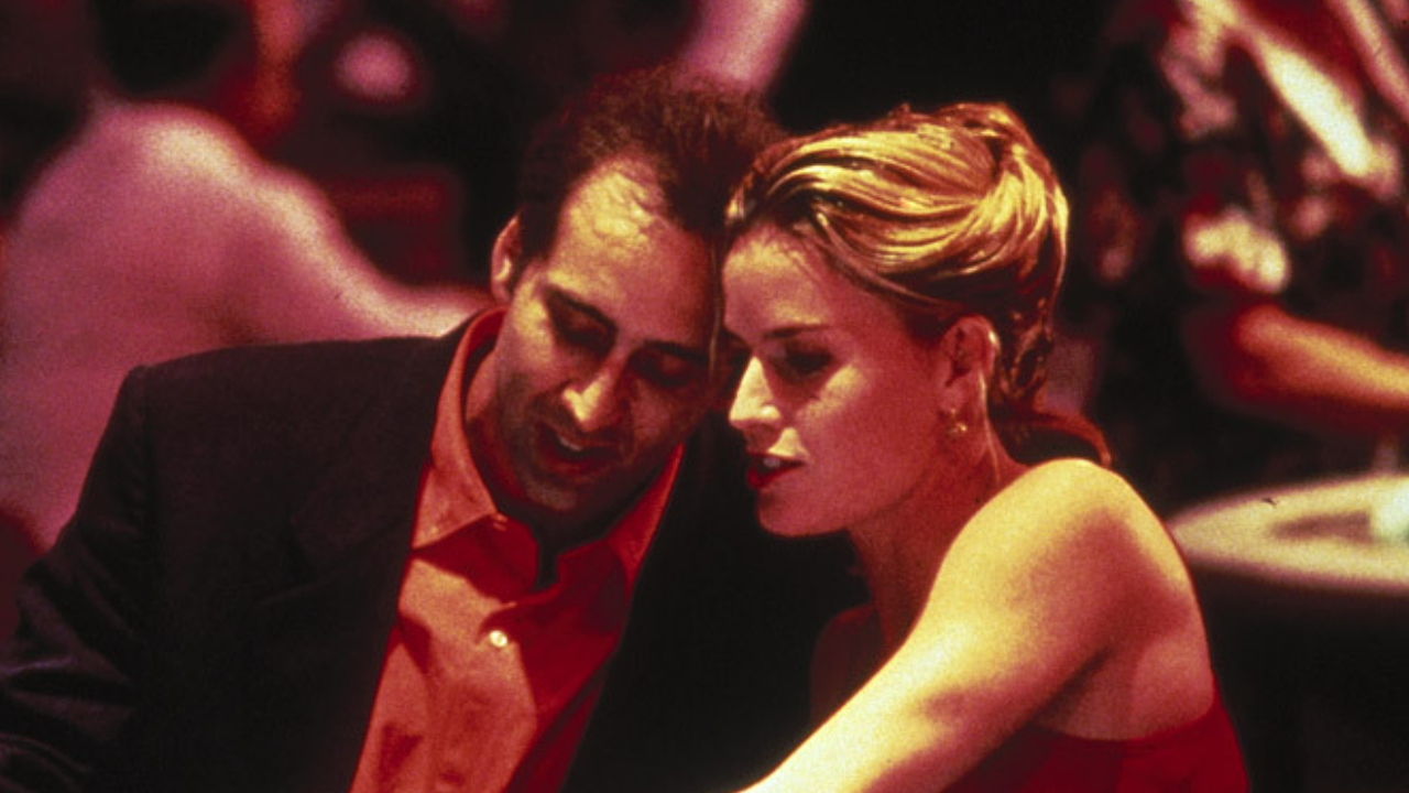 Nicolas Cage and Elisabeth Shue in Leaving Las Vegas