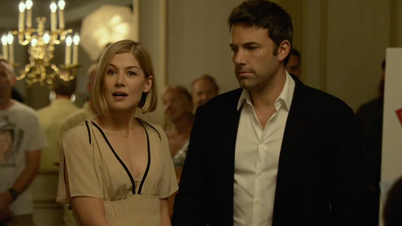 Rosamund Pike et Ben Affleck dans Gone Girl