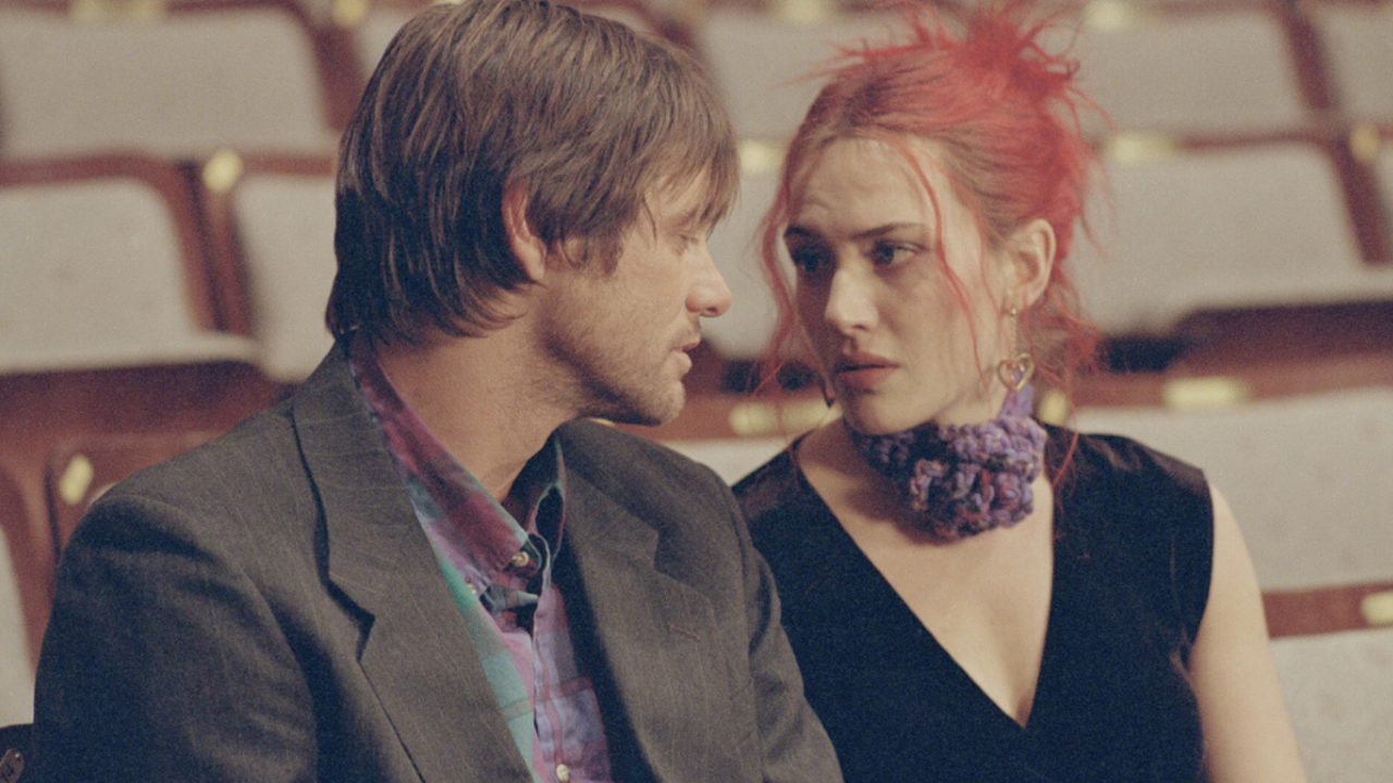 Jim Carrey et Kate Winslet dans Eternal Sunshine of the Spotless Mind