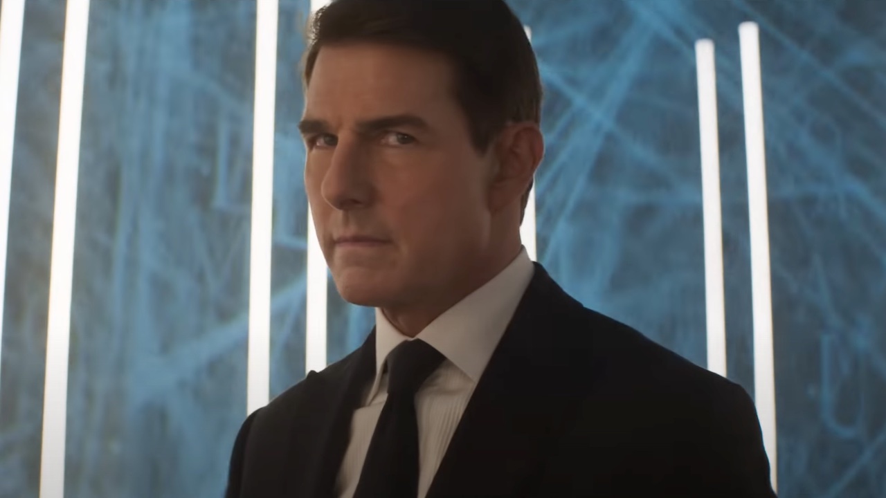 Tom Cruise dans le rôle d'Ethan Hunt dans Mission : Impossible - Dead Reckoning Part One