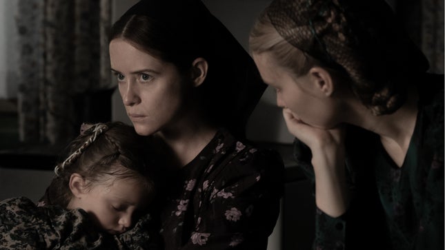 Emily Mitchell, Claire Foy und Rooney Mara 