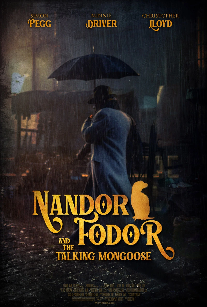 Nandor Fodor et la mangouste qui parle Poster