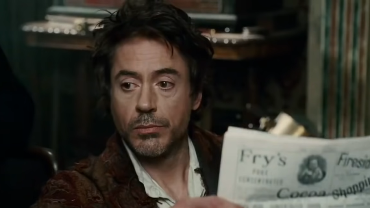 Robert Downey Jr. dans Sherlock.