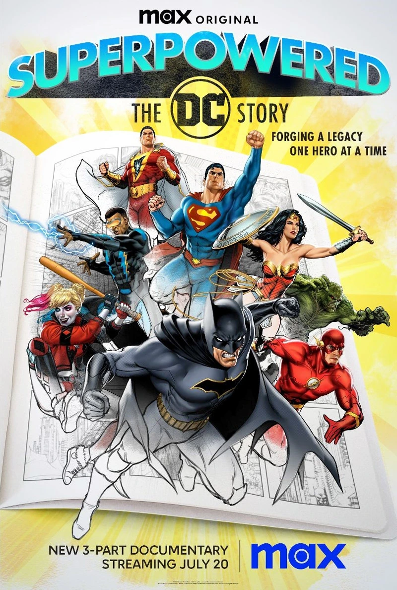 Surpuissant : l'histoire de DC Poster