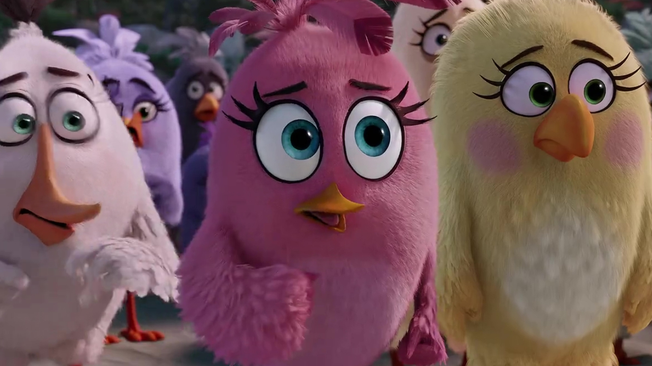 Kate McKinnon im Film „Angry Birds“.