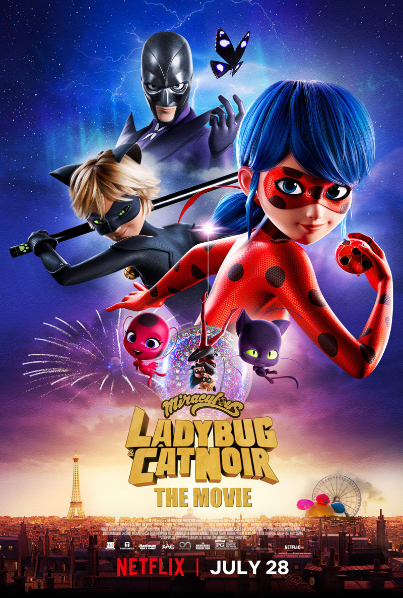 Miraculous: Ladybug und Cat Noir, Das Filmplakat