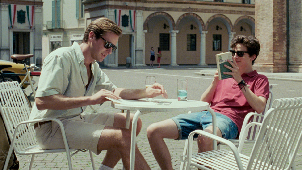 Armie Hammer und Timothee Chalamet in Call Me By Your Name