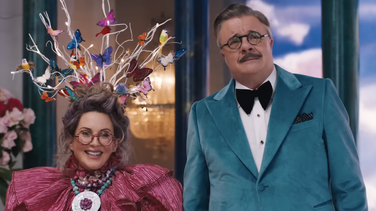 Nathan Lane et Megan Mullally dans Dicks : La comédie musicale