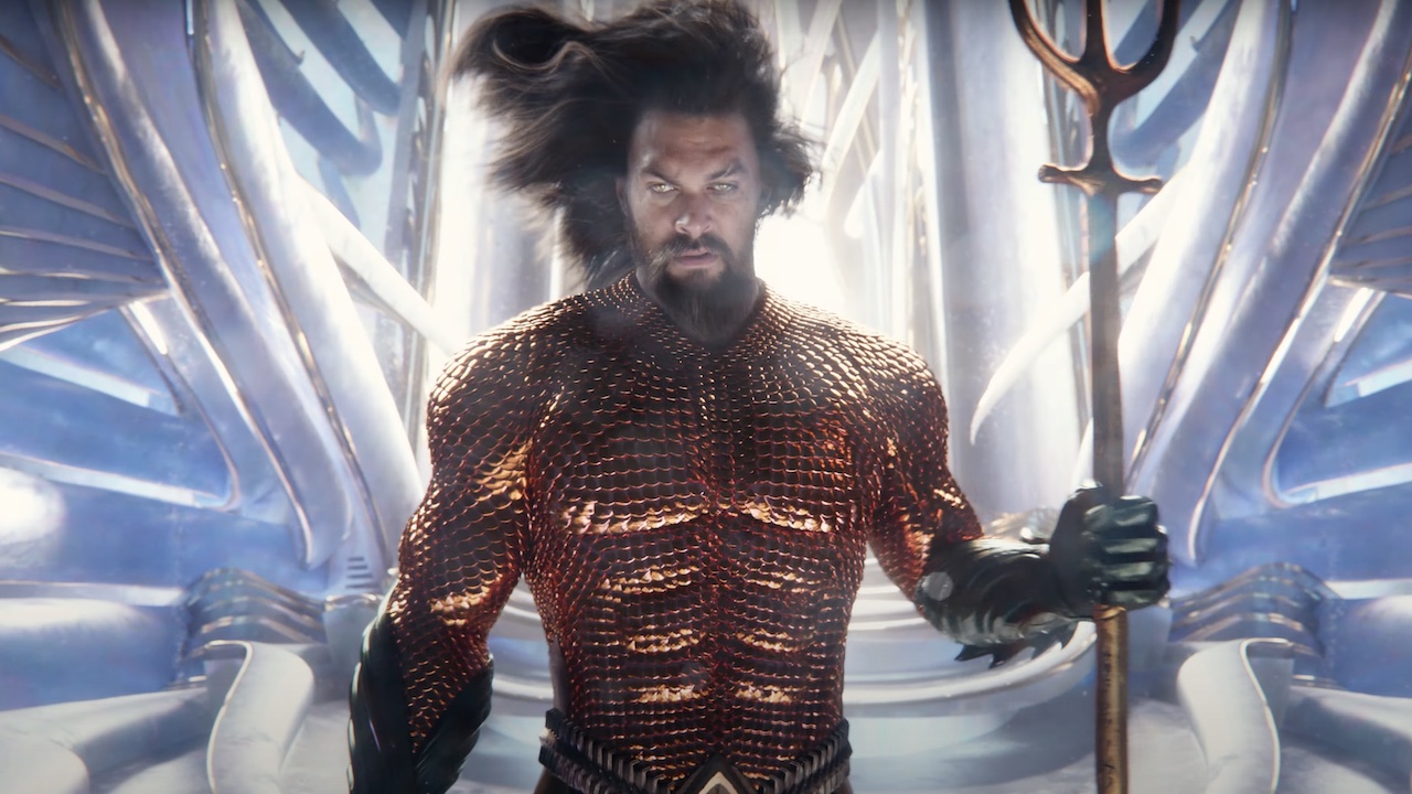 Aquaman de Jason Momoa dans Le Royaume Perdu