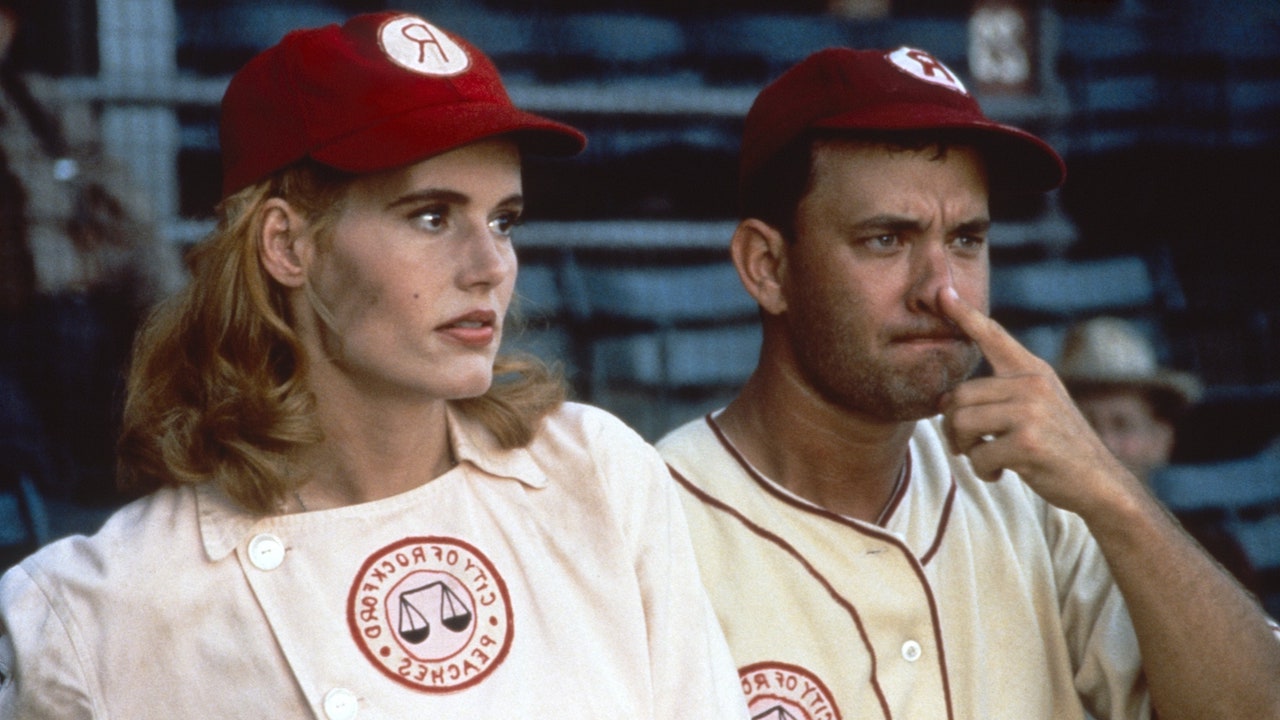 Geena Davis et Tom Hanks dans Une ligue à part