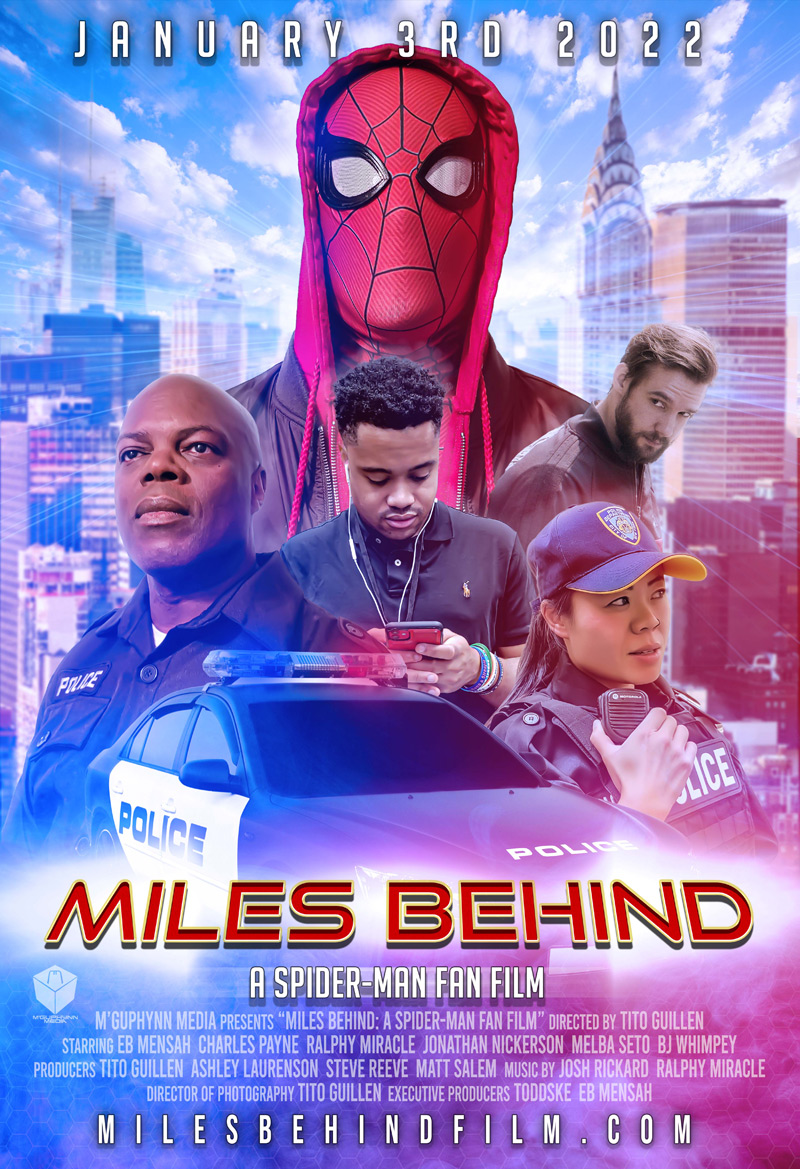 Miles Behind Fan-Filmplakat