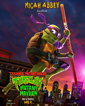 TMNT: Mutant Mayhem Charakterposter