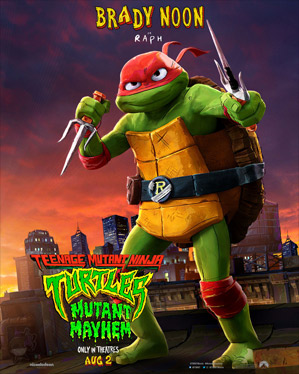 TMNT: Mutant Mayhem Charakterposter