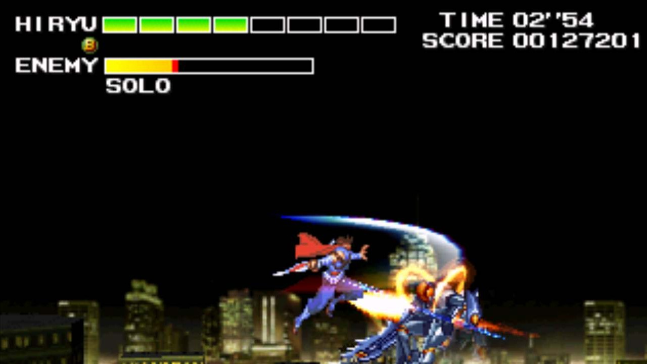 Strider Hiryu dans Strider 2