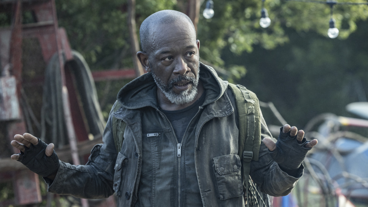 Lennie James dans le rôle de Morgan dans Fear the Walking Dead Saison 8