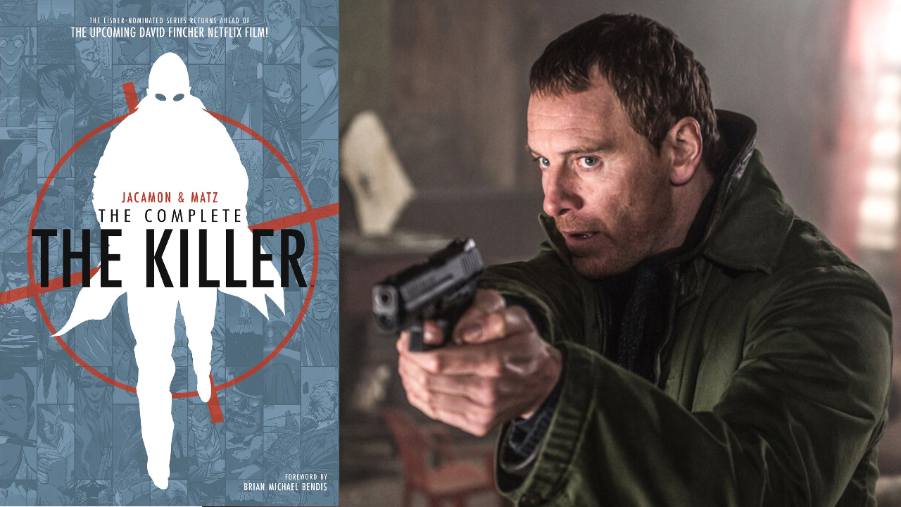 Michael Fassbender dans le roman graphique The Snowman, The Killer