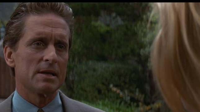 Michael Douglas as Nick Curran in Basic Instinct