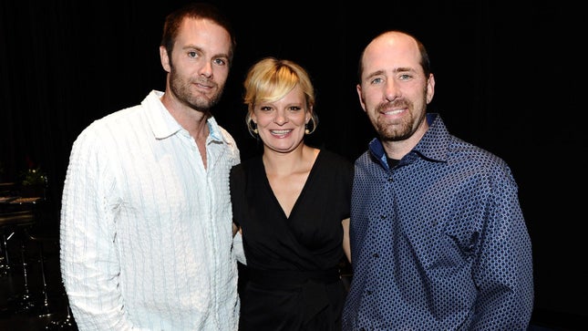 Garret Dillahunt, Martha Plimpton und Greg Garcia, der Schöpfer von Raising Hope