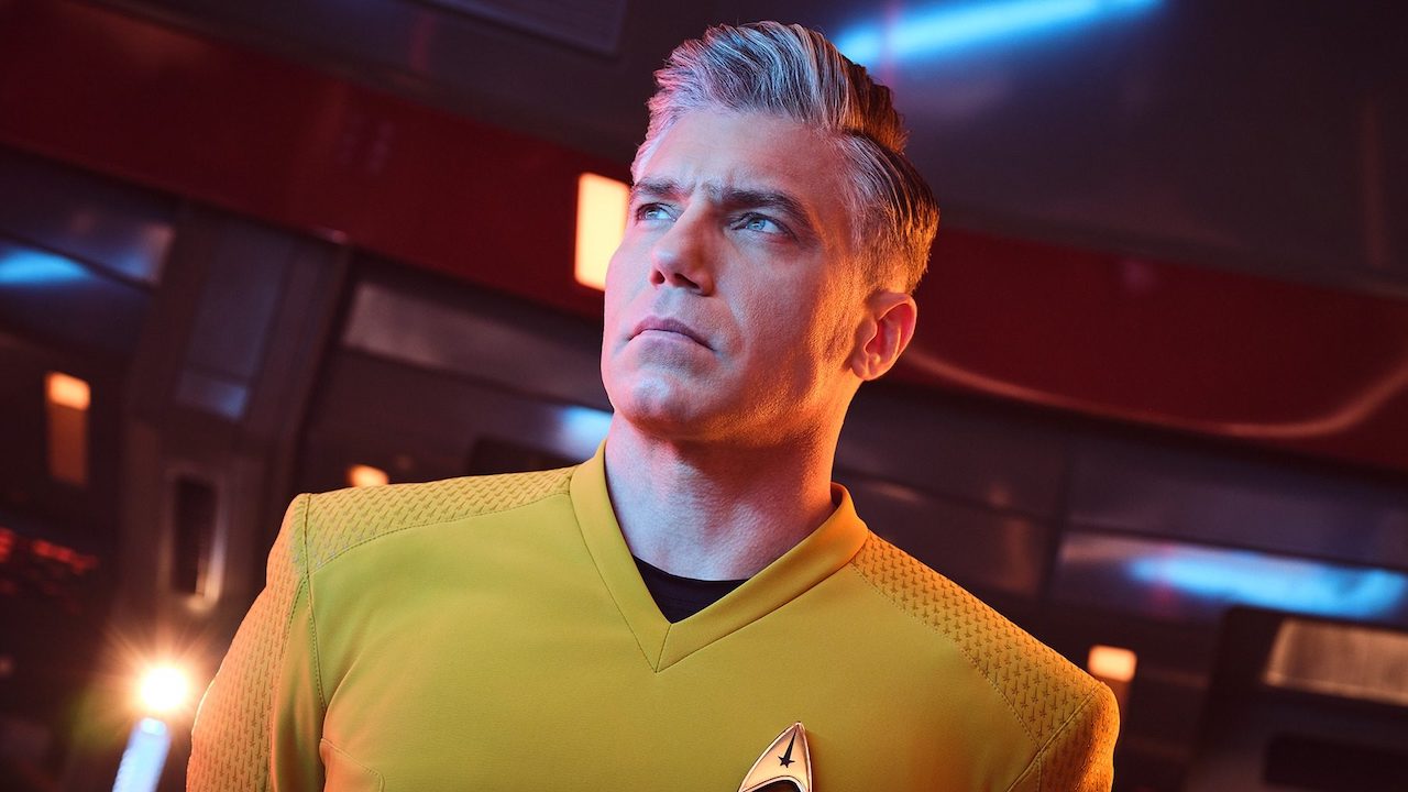 Anson Mount als Christopher Pike in Star Trek: Strange New Worlds