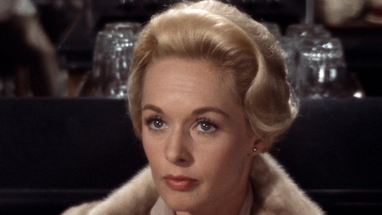 Tippi Hedren in „Die Vögel“.