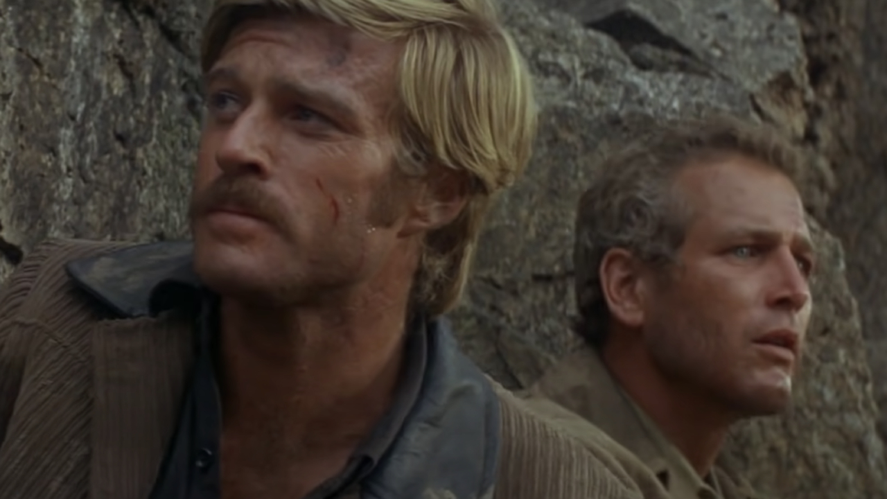 Robert Redford et Paul Newman dans Butch Cassidy et le Sundance Kid
