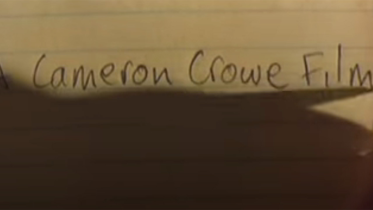 Générique d'ouverture, Presque célèbre, un film de Cameron Crowe