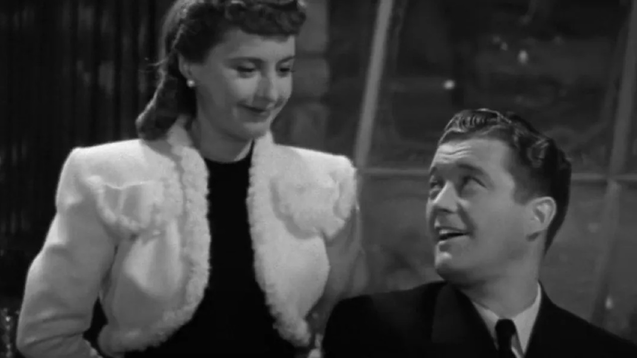 Dennis Morgan und Barbara Stanwyck zu Weihnachten in Connecticut