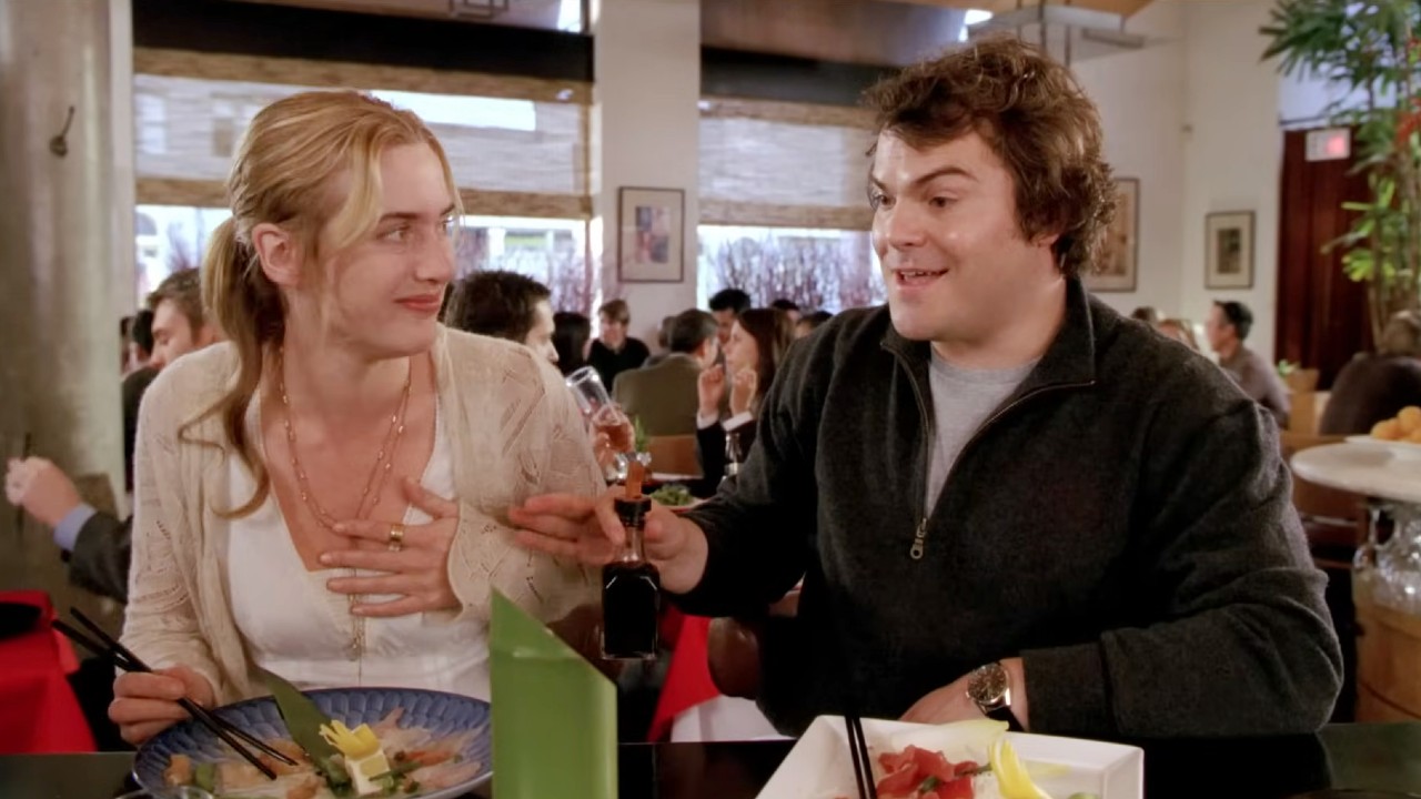 Jack Black und Kate Winslet in The Holiday