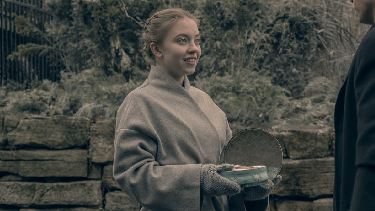 Sydney Sweeney in The Handmaid's Tale.