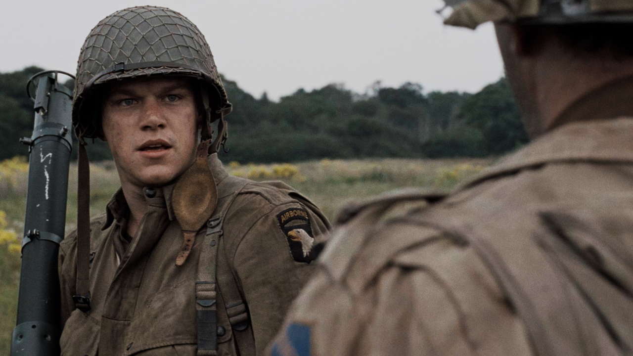 Matt Damon in Saving Private Ryan