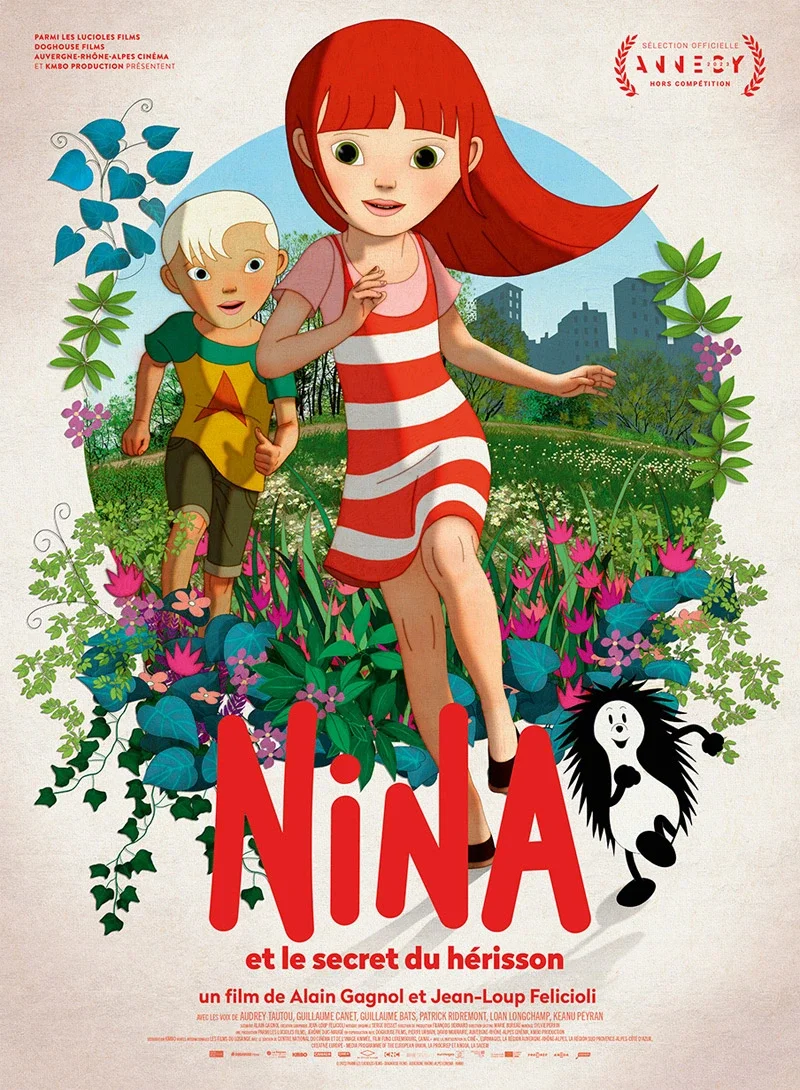 Nina et le secret du hérisson Poster