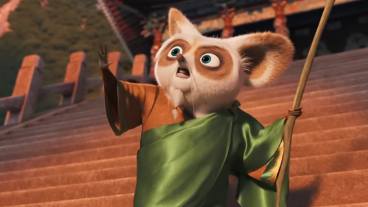 Maître Shifu dans Kung Fu Panda 4.