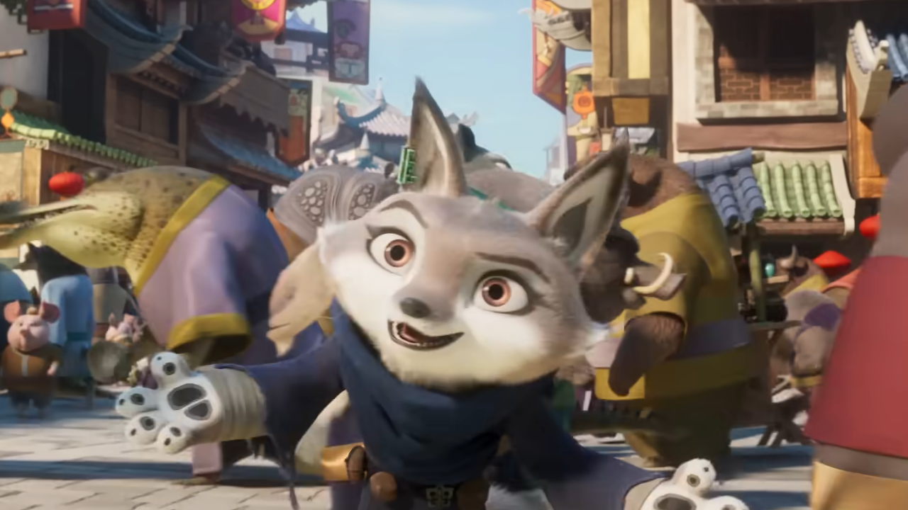 Zhen dans Kung Fu Panda 4.