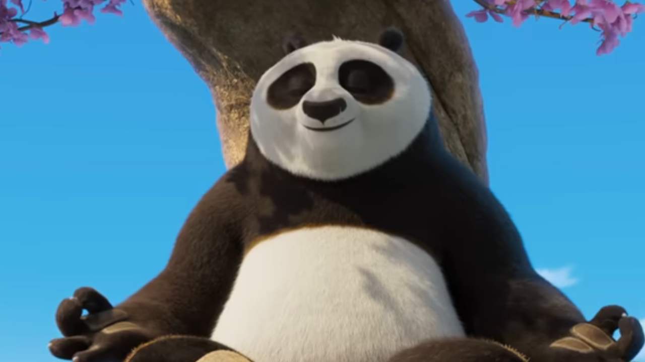 Po dans Kung Fu Panda 4.