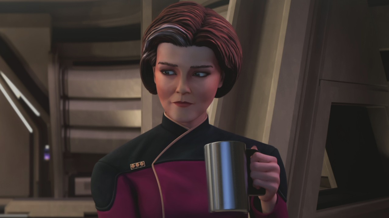 Janeway dans Star Trek : Prodige