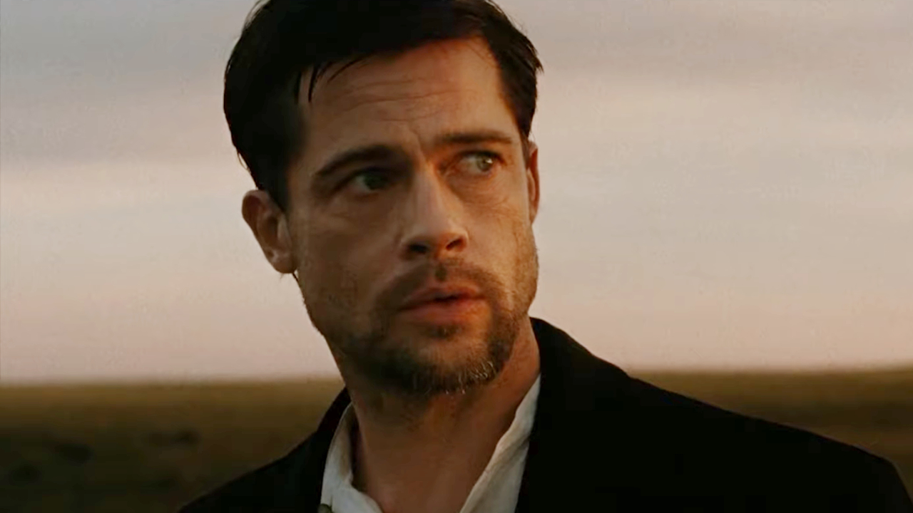 Brad Pitt dans L'Assassinat de Jesse James par le lâche Robert Ford
