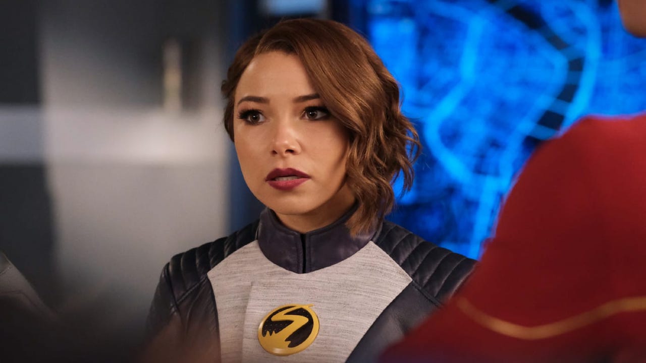 Jessica Parker Kennedy dans le rôle de Nora West-Allen dans The Flash