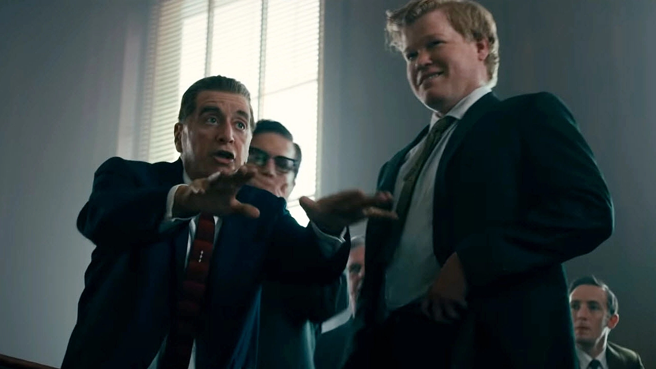 Al Pacino et Jesse Plemons dans The Irishman