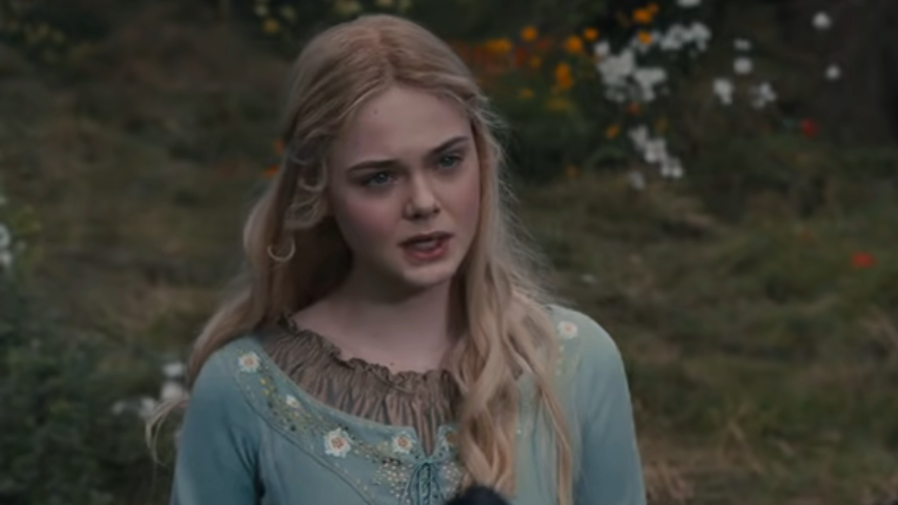 Elle Fanning dans Maléfique.