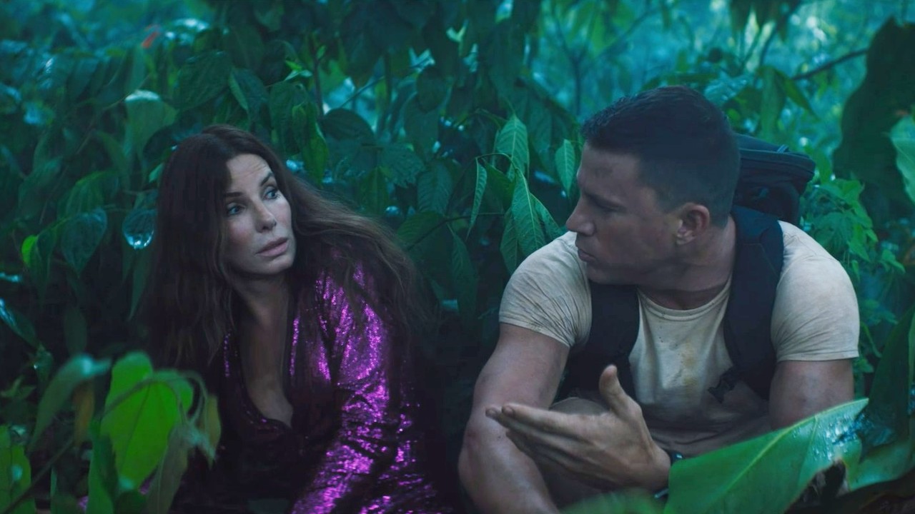 Sandra Bullock und Channing Tatum in „The Lost City“.