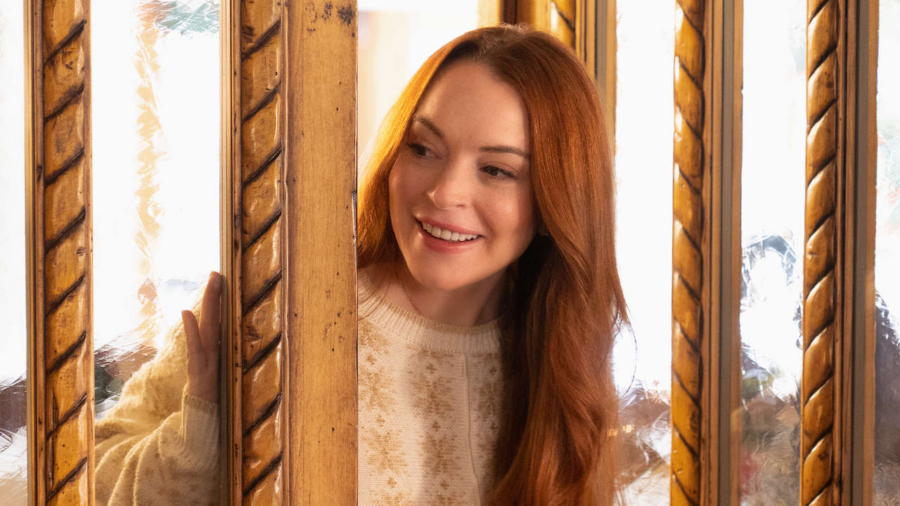 Lindsay Lohan dans Tomber pour Noël