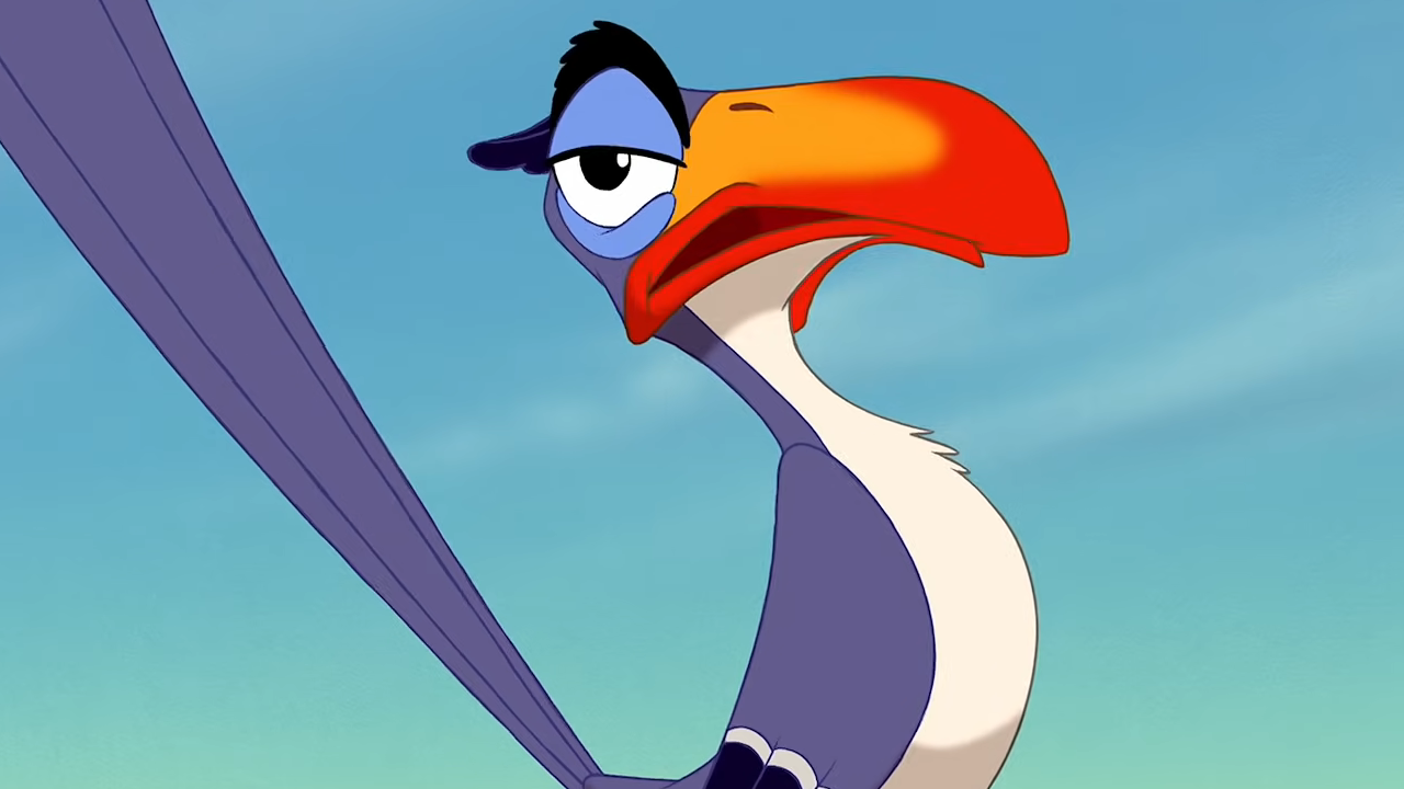 Zazu im König der Löwen.