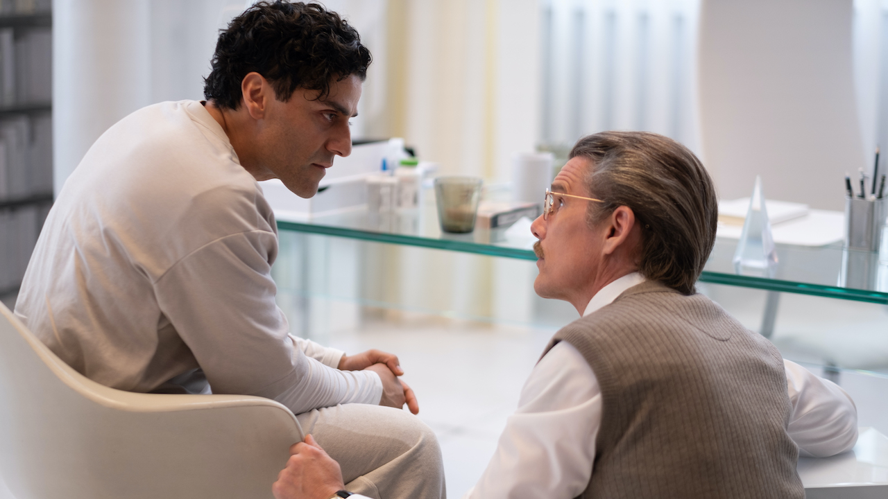 Oscar Isaac und Ethan Hawke in der Nervenheilanstalt von Moon Knight